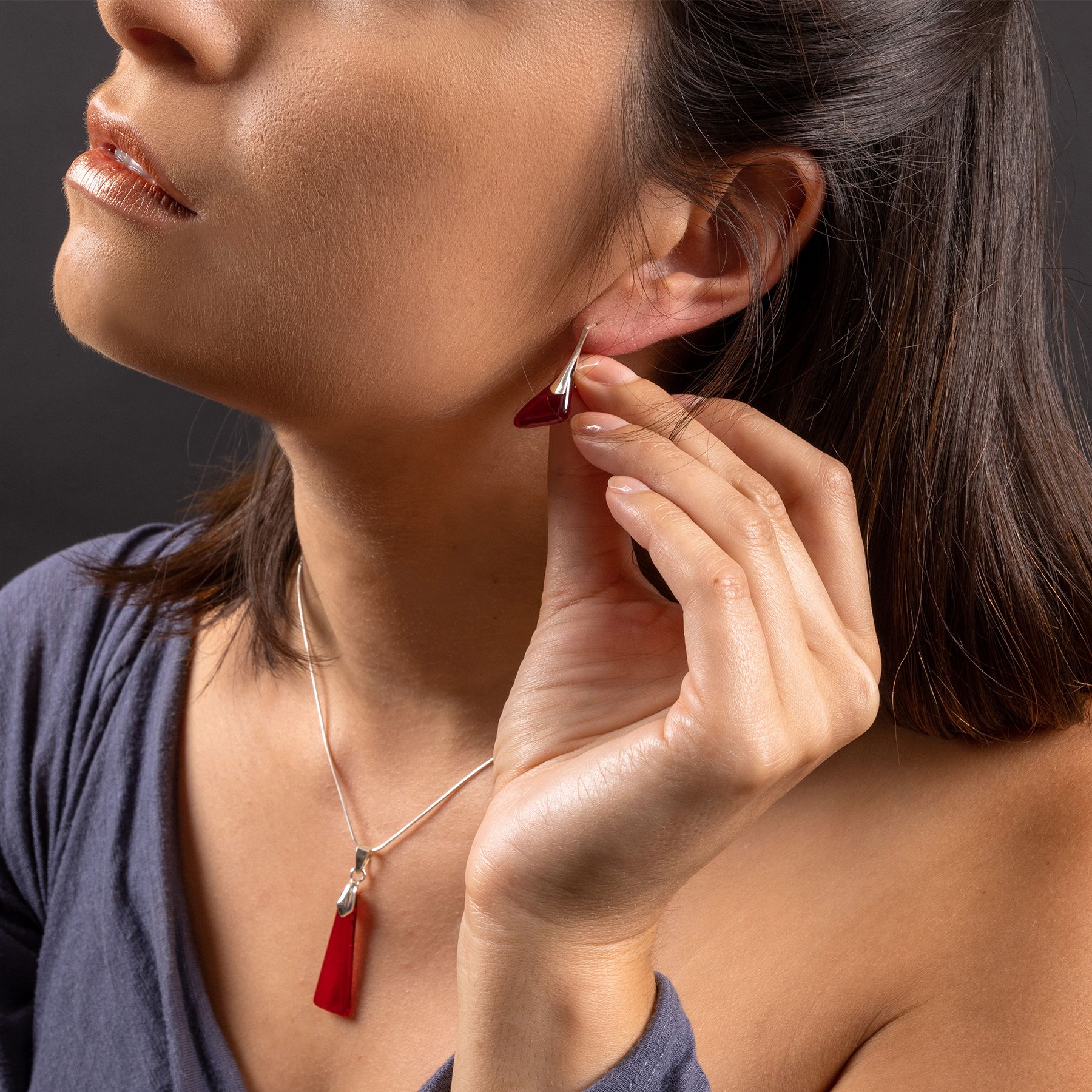 Boucles d’oreilles évasées