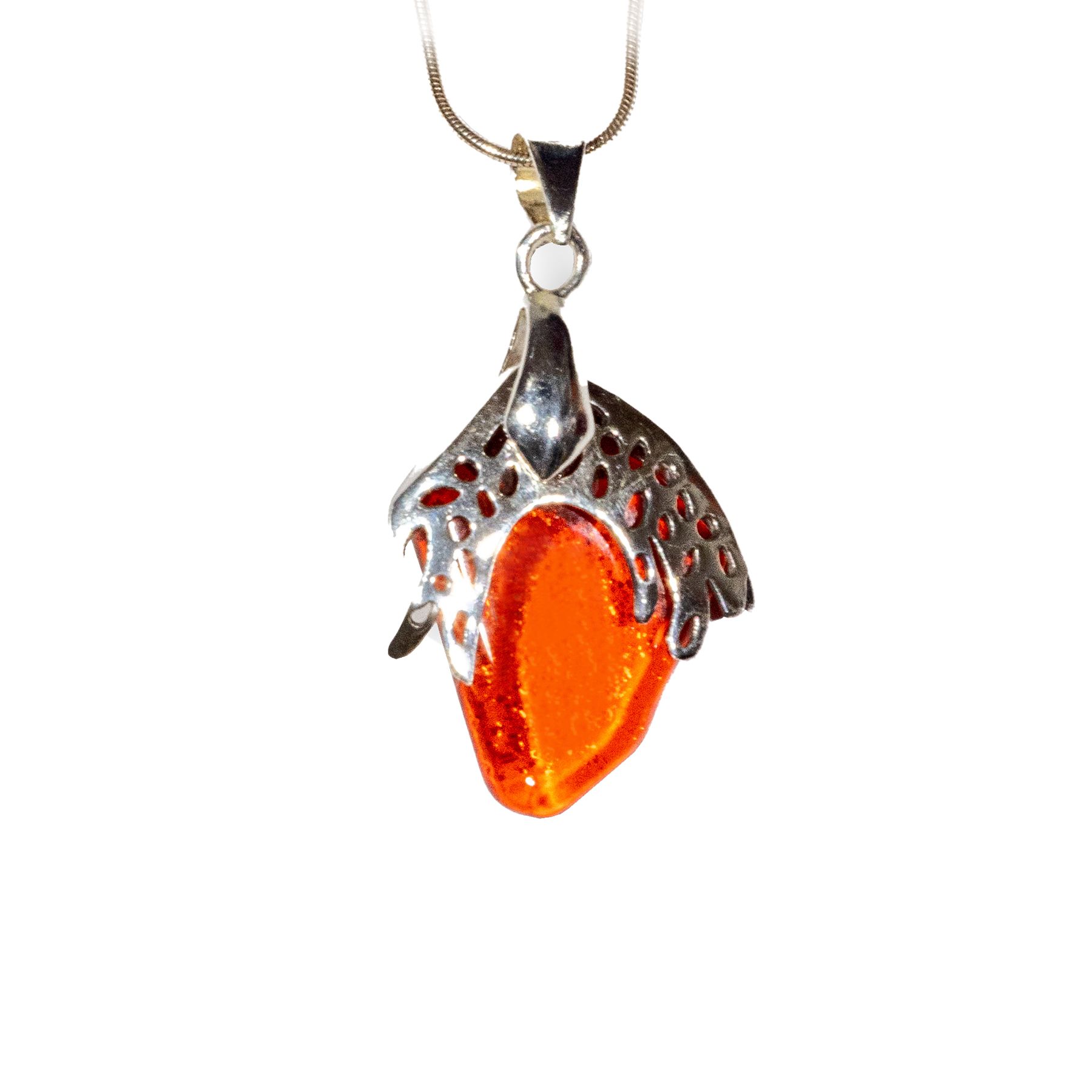 Collier orange