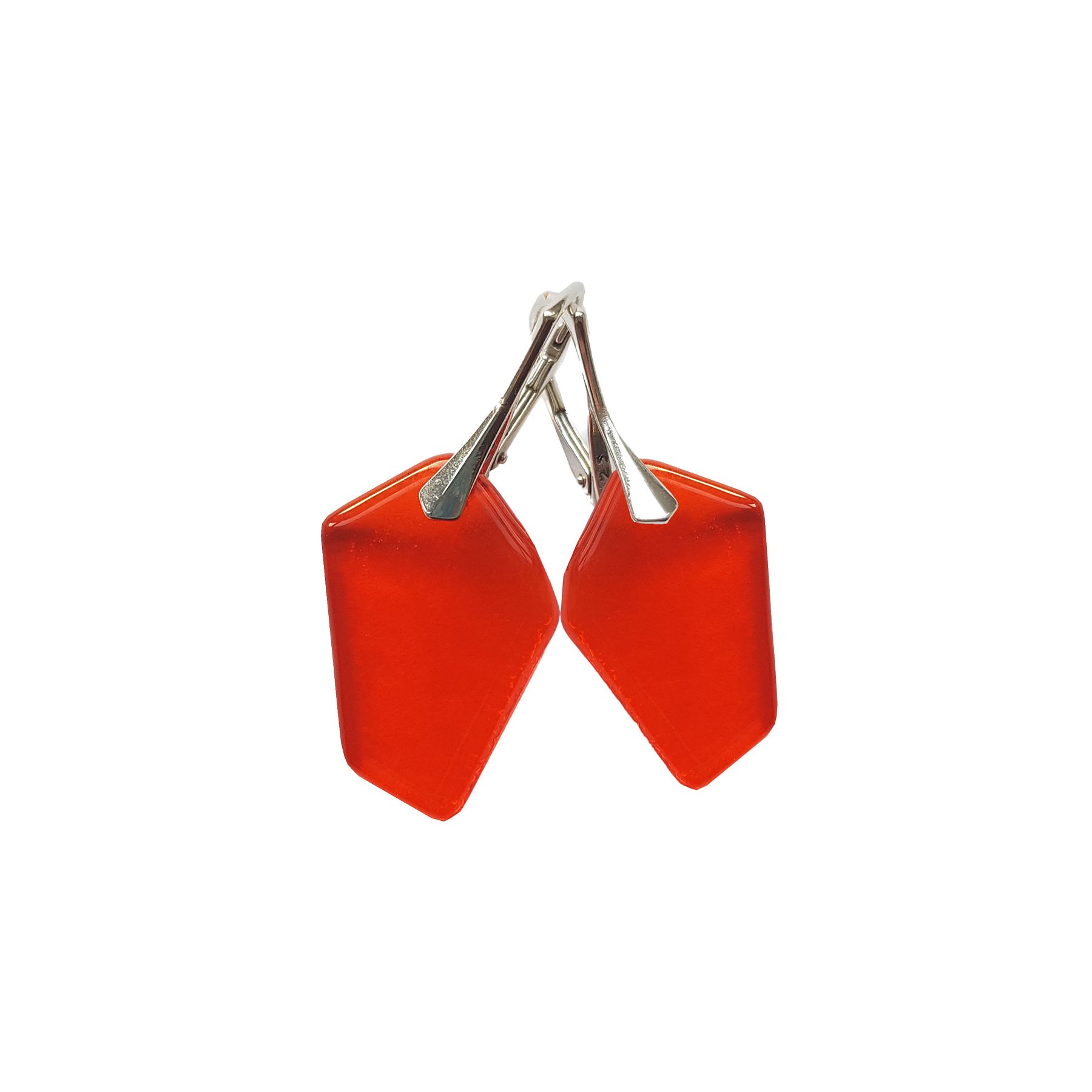 Boucles d’oreilles orange