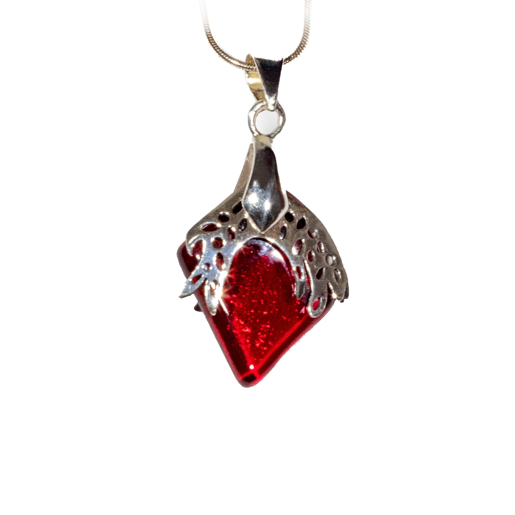 Collier rouge